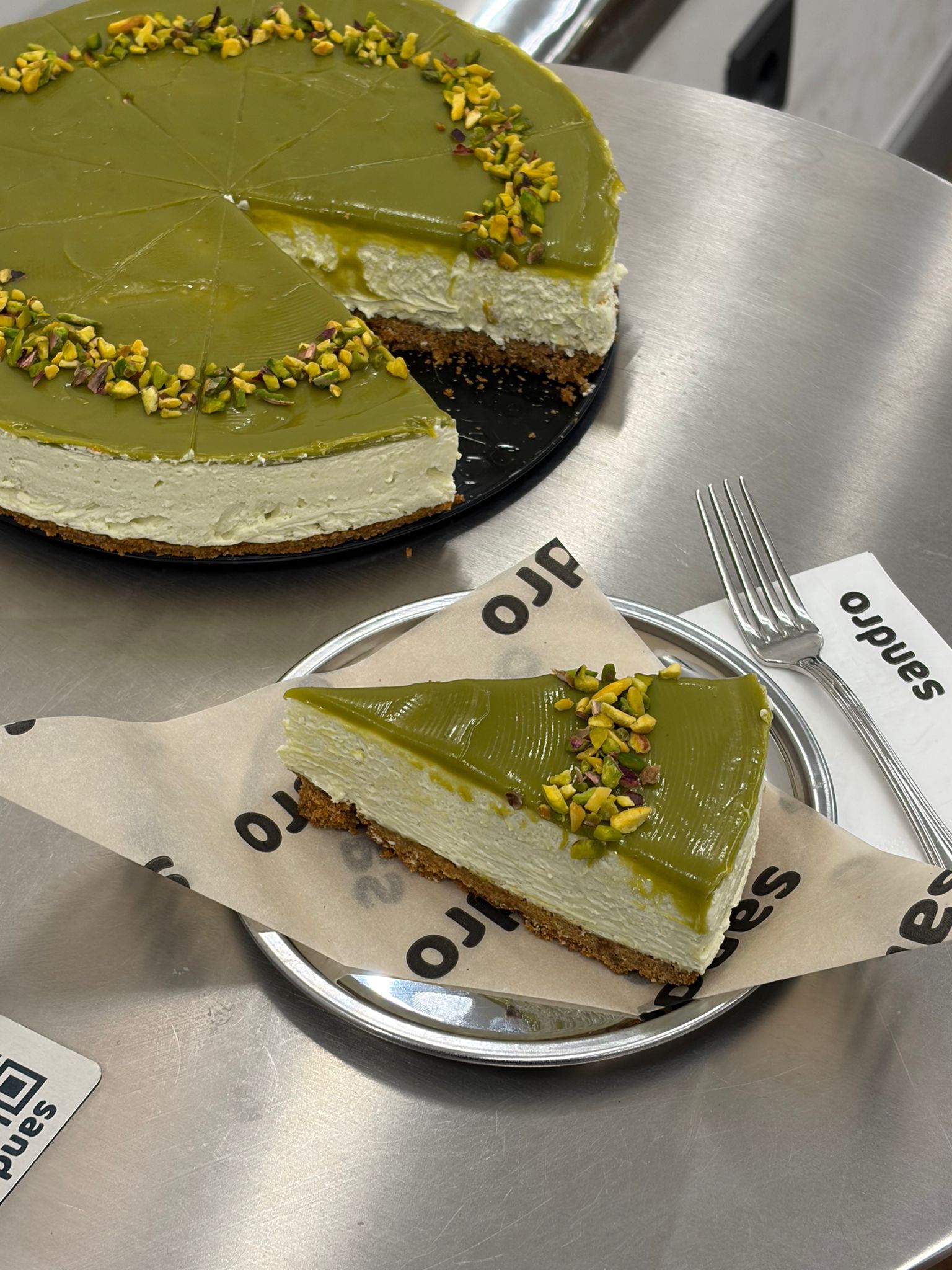 Fıstıklı Cheesecake